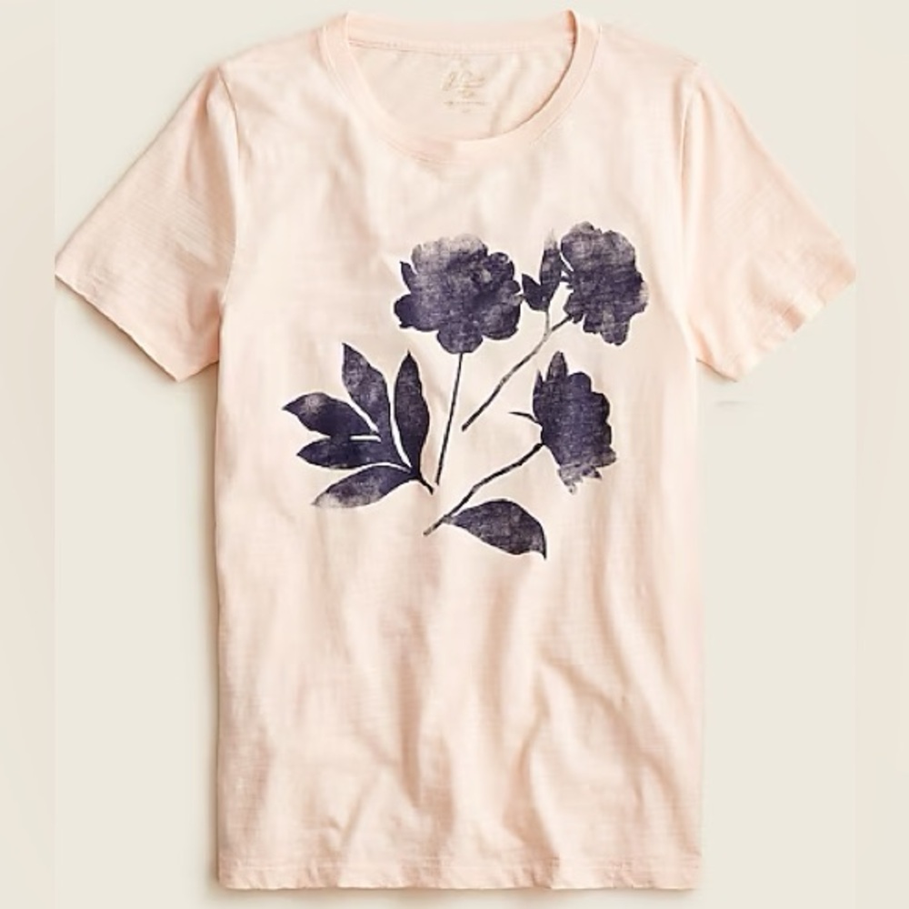 J.Crew Abstract Floral Top - BNWT!